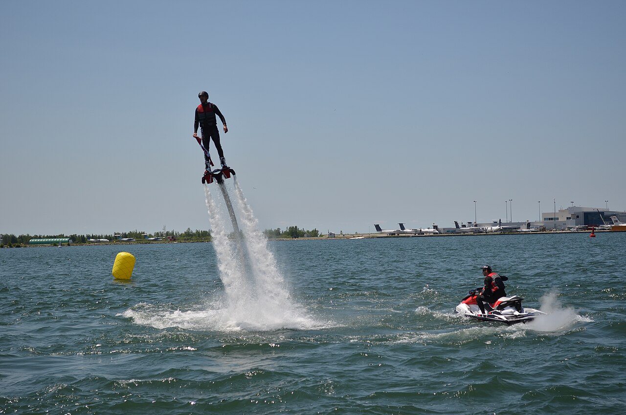 Flyboarding in Thailand